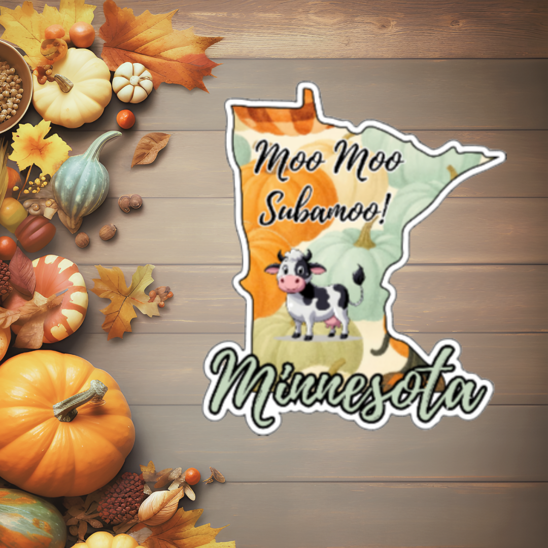 State Moo Stickers (Individual- Qty 1)