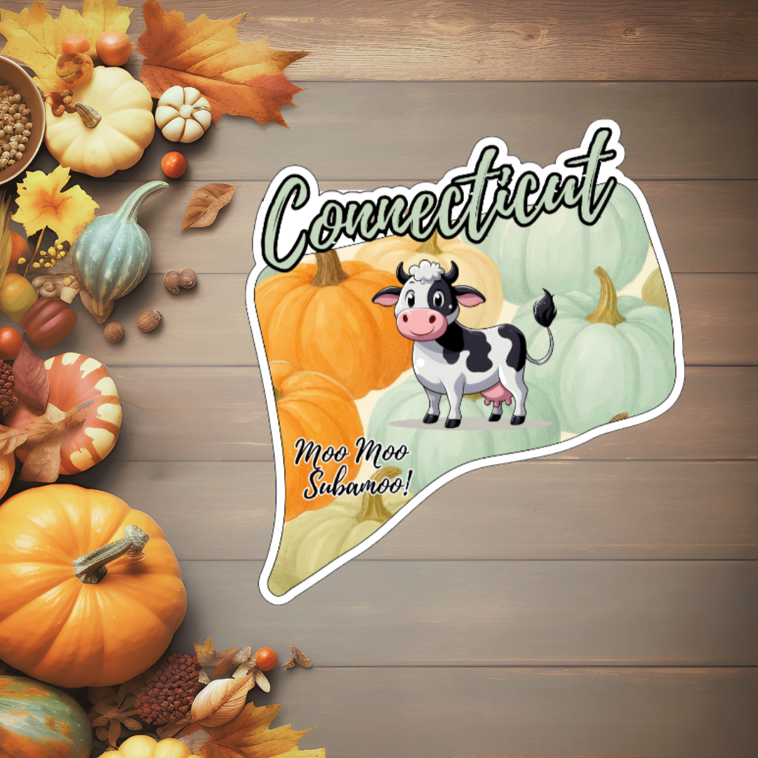 State Moo Stickers (Individual- Qty 1)