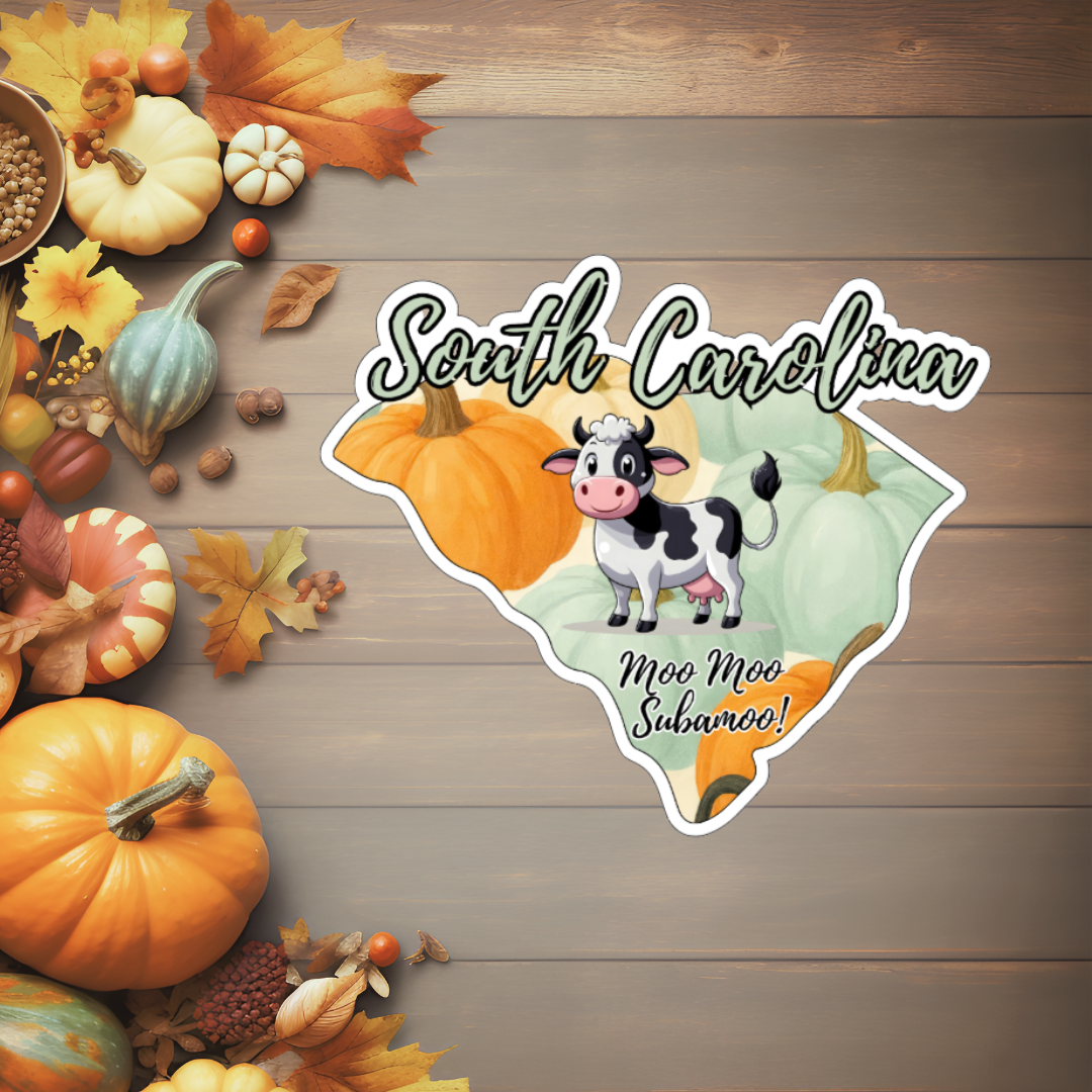 State Moo Stickers (Multi- Qty 40)