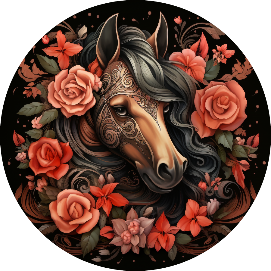 Floral Horse Collection