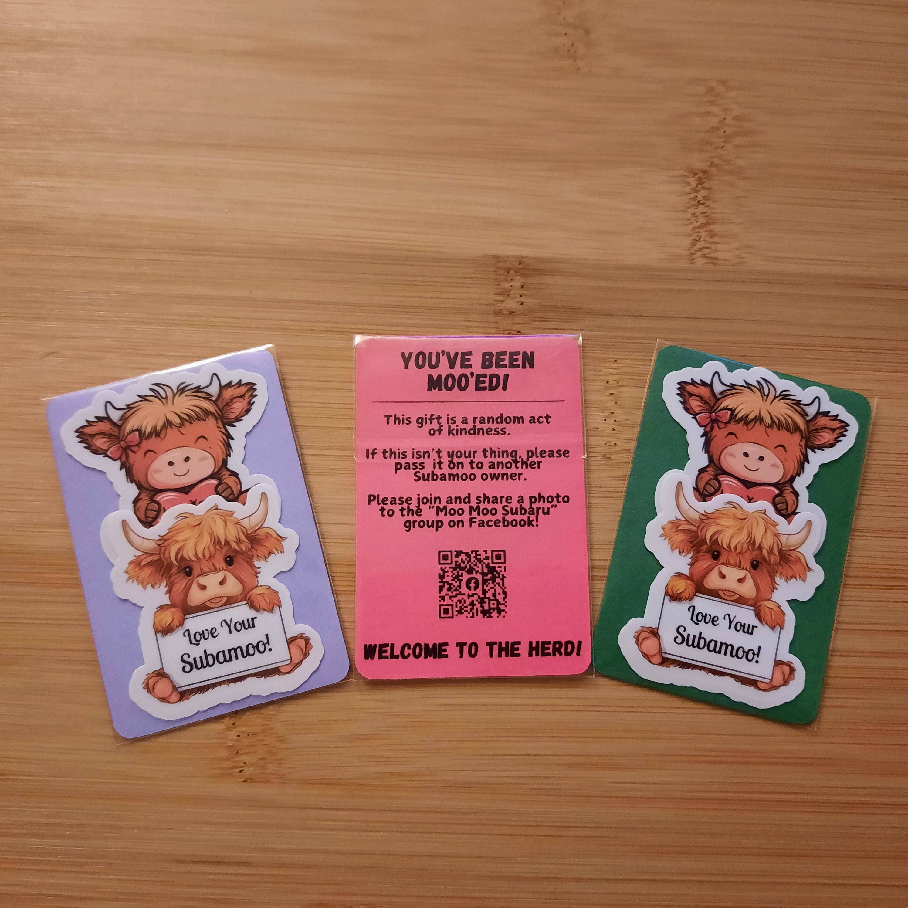 Moo Moo Sticker Packs – Evolution Crafting