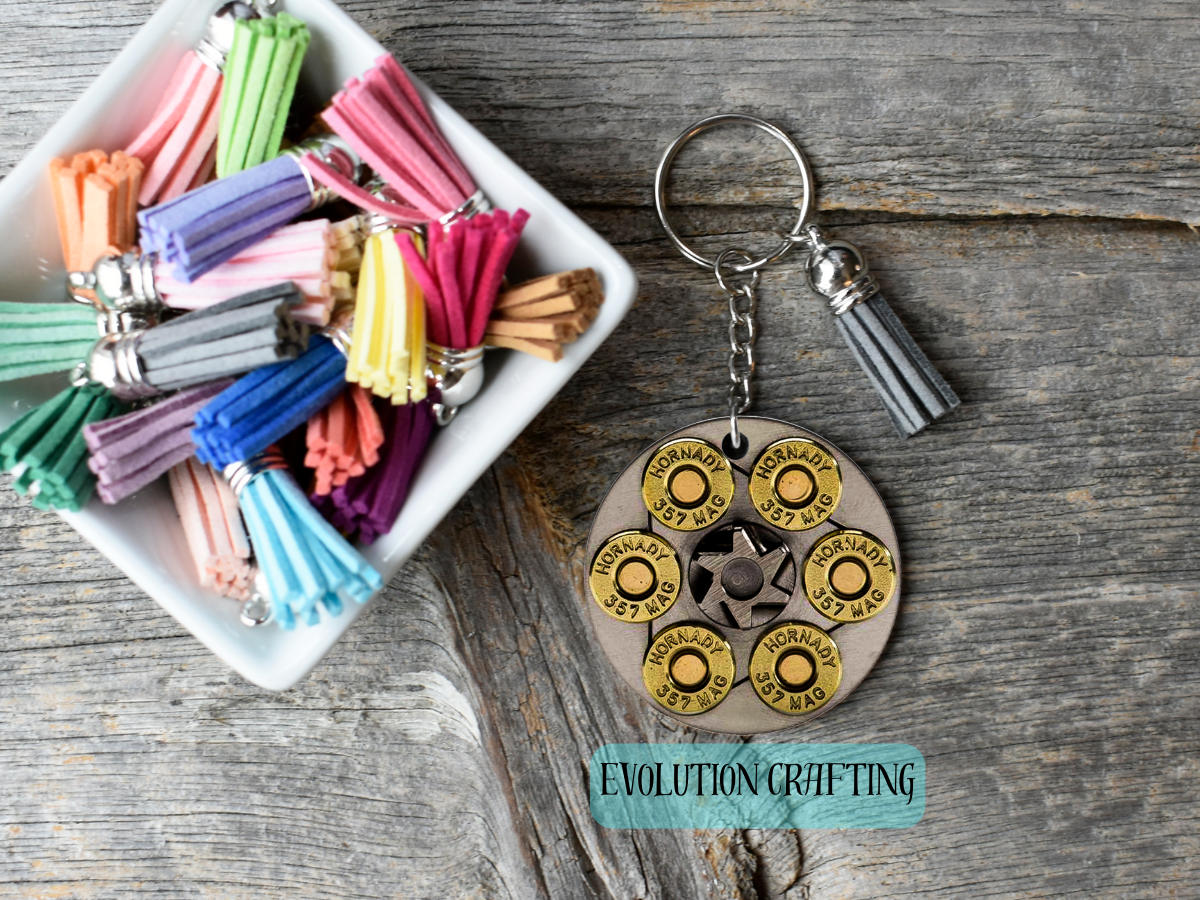 .357 Ammo Keychain