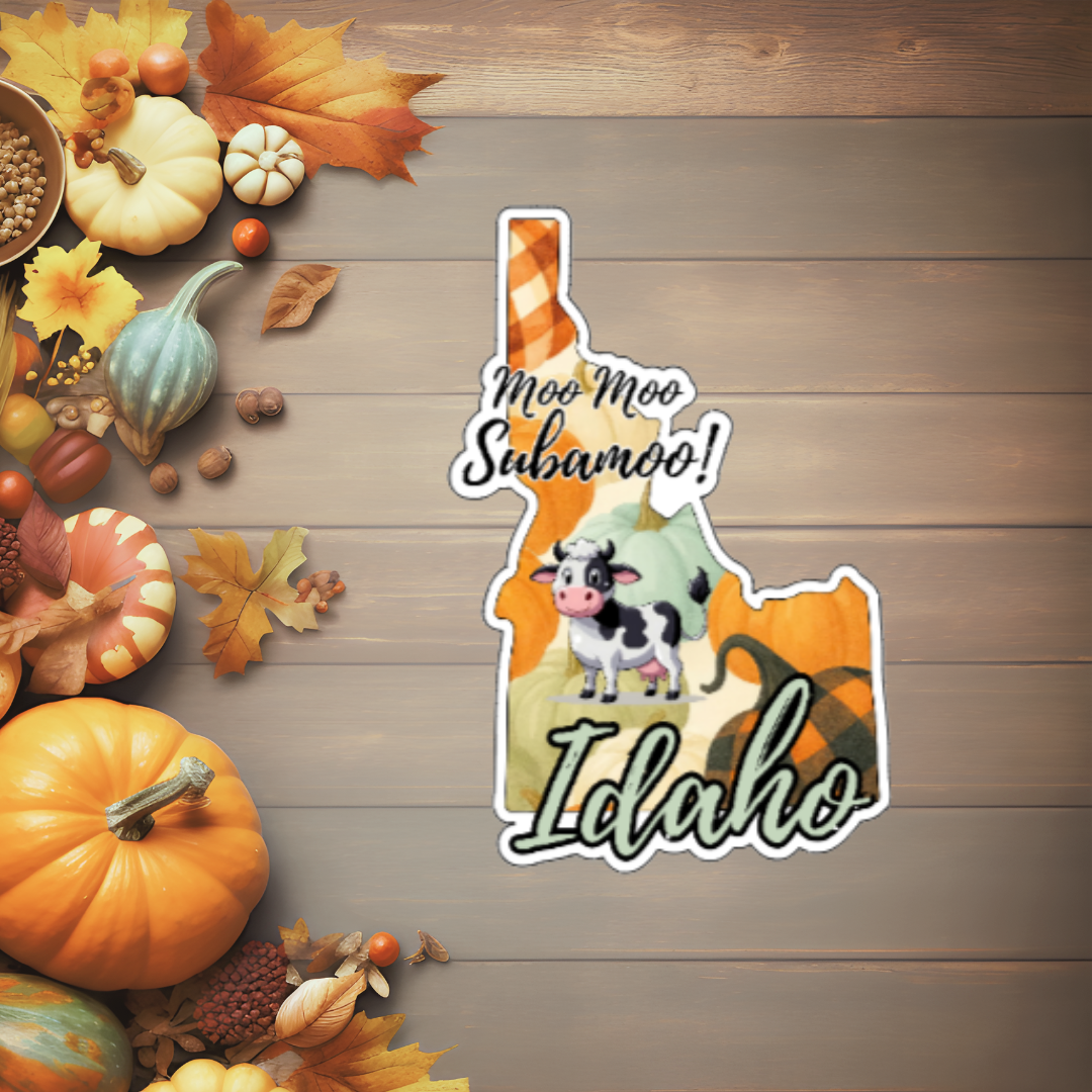 State Moo Stickers (Individual- Qty 1)