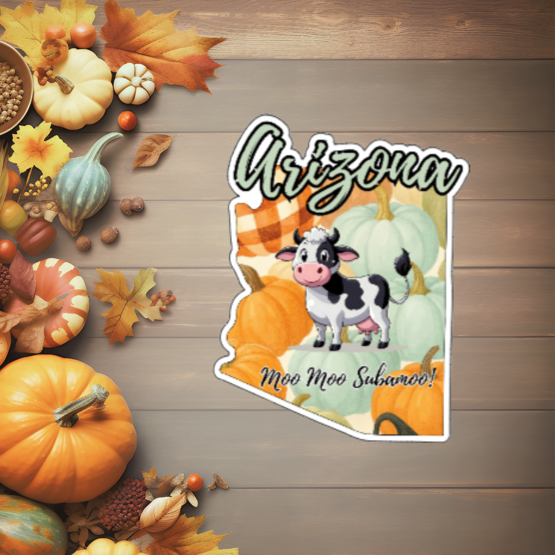State Moo Stickers (Individual- Qty 1)
