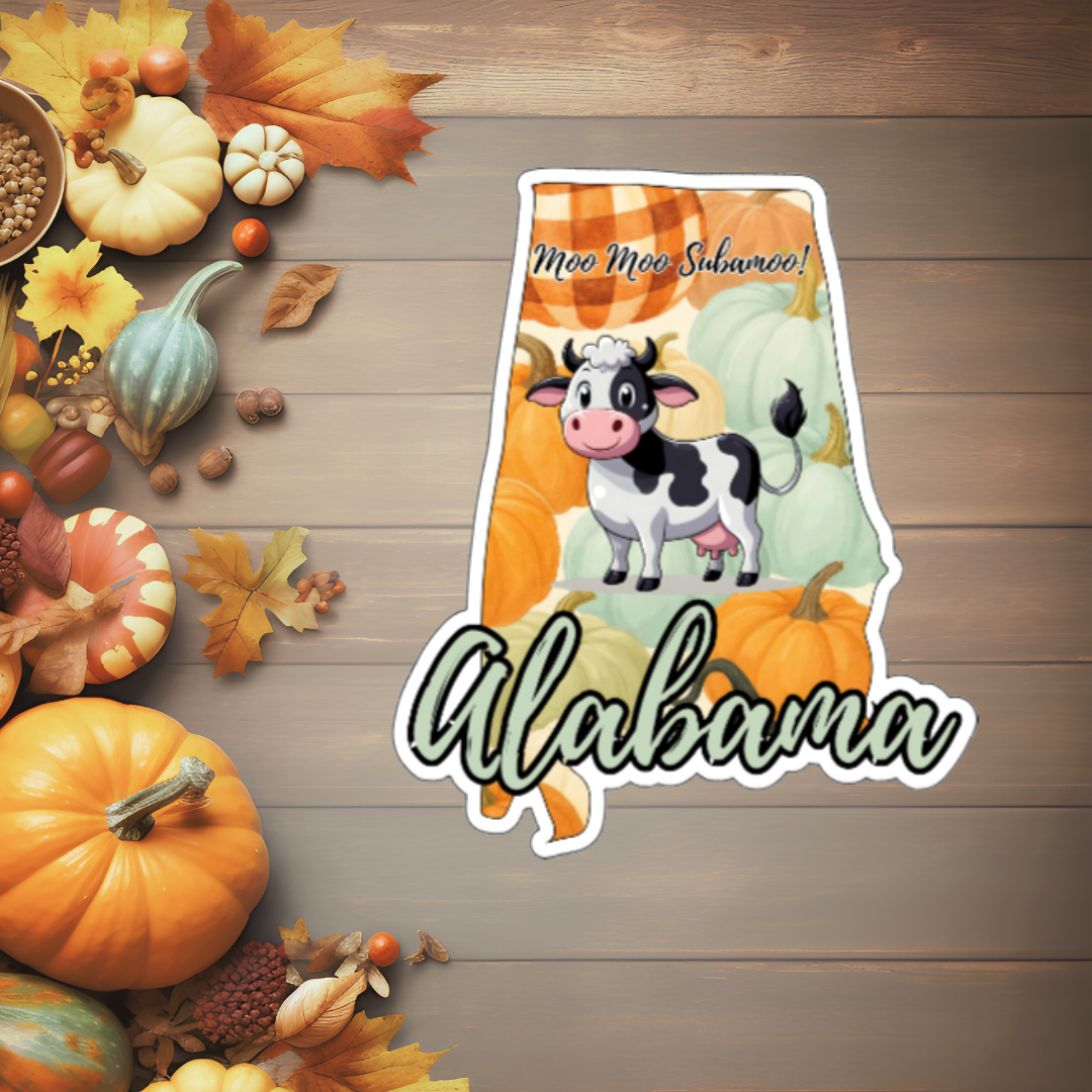 State Moo Stickers (Individual- Qty 1)