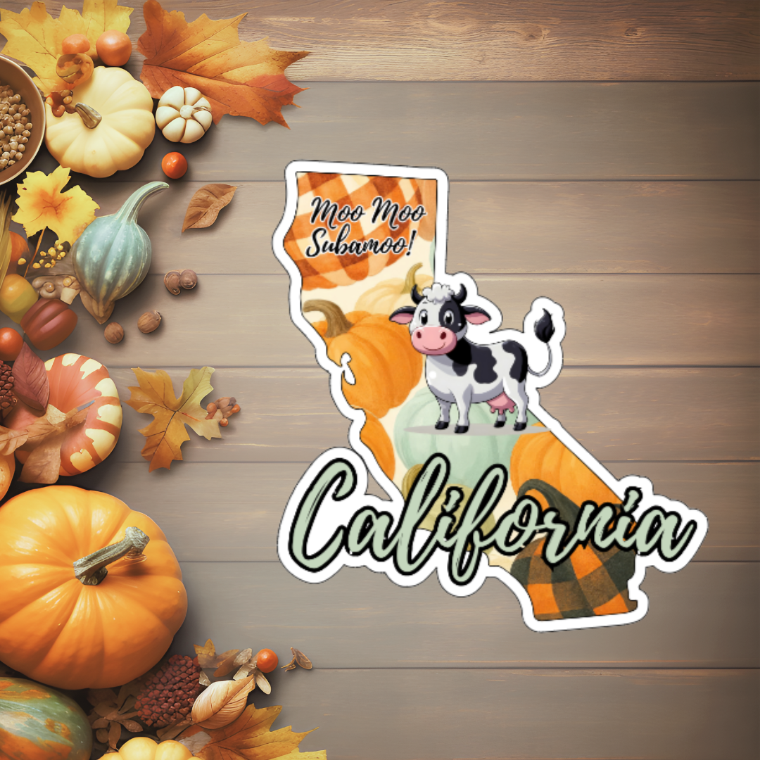 State Moo Stickers (Individual- Qty 1)