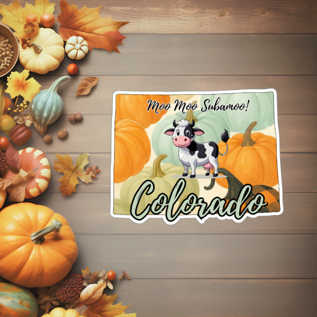 State Moo Stickers (Individual- Qty 1)