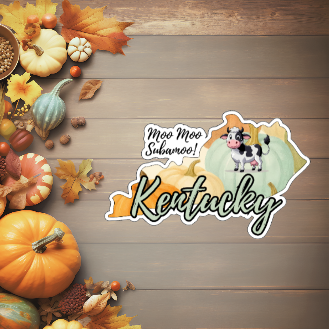 State Moo Stickers (Multi- Qty 40)