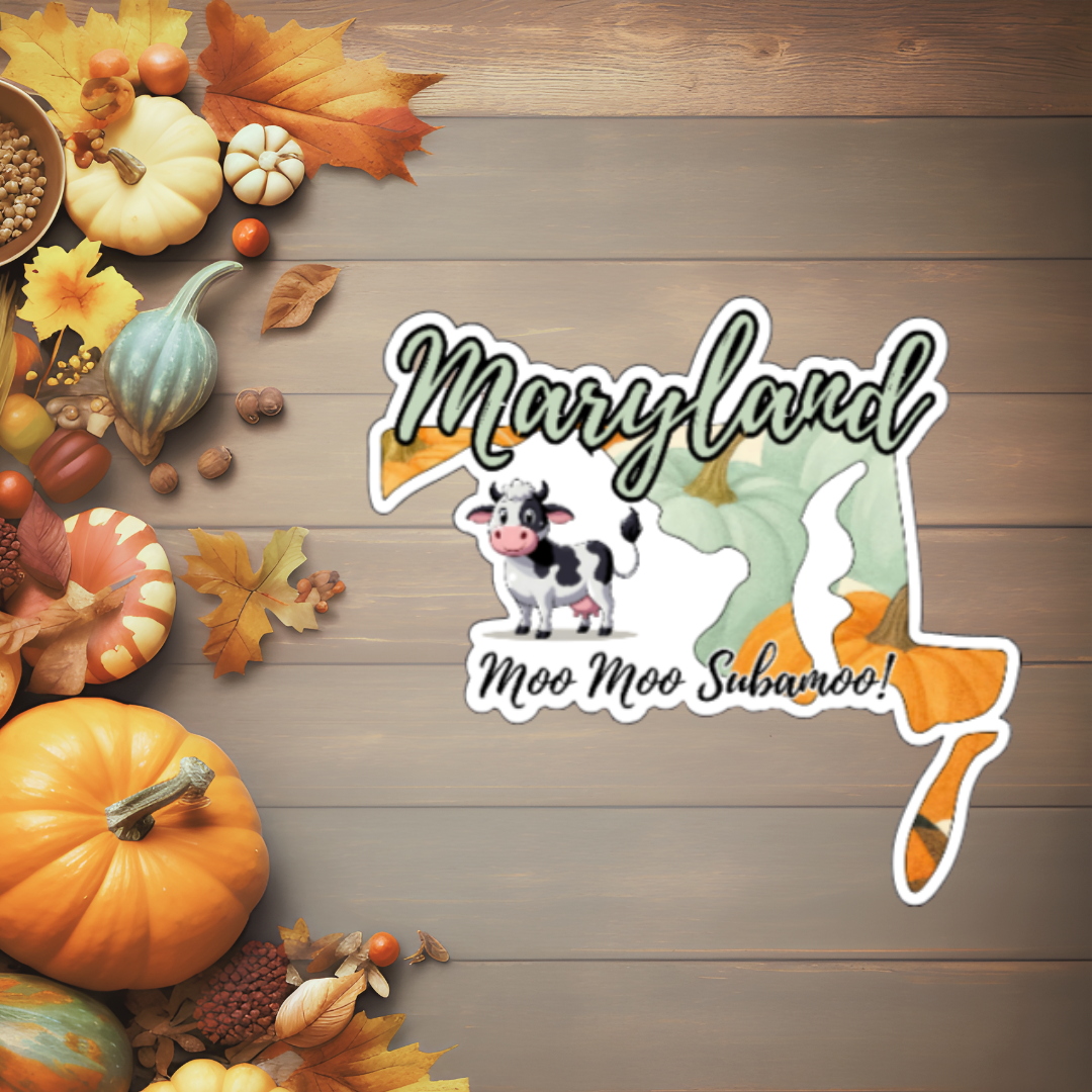 State Moo Stickers (Multi- Qty 40)