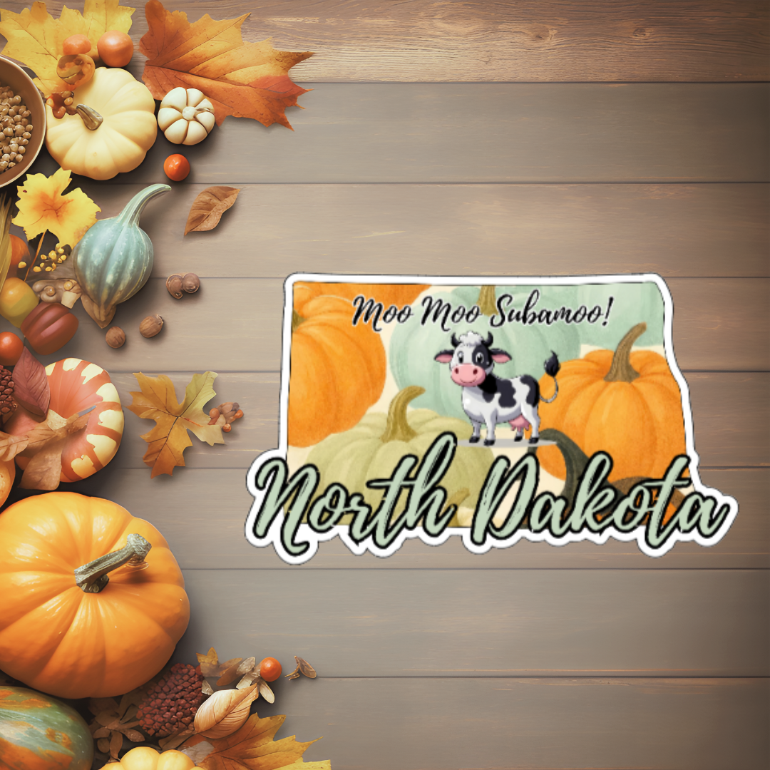 State Moo Stickers (Multi- Qty 40)