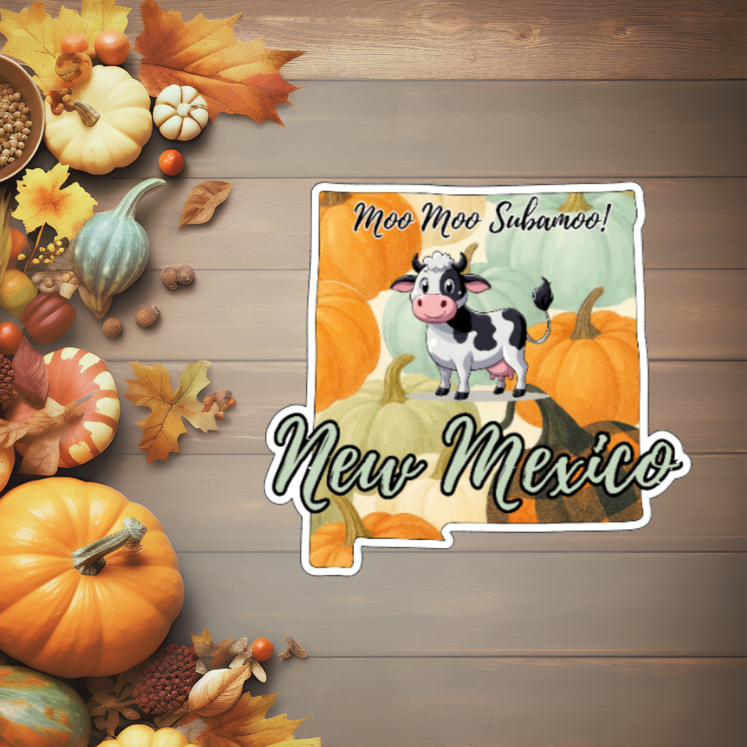 State Moo Stickers (Multi- Qty 40)
