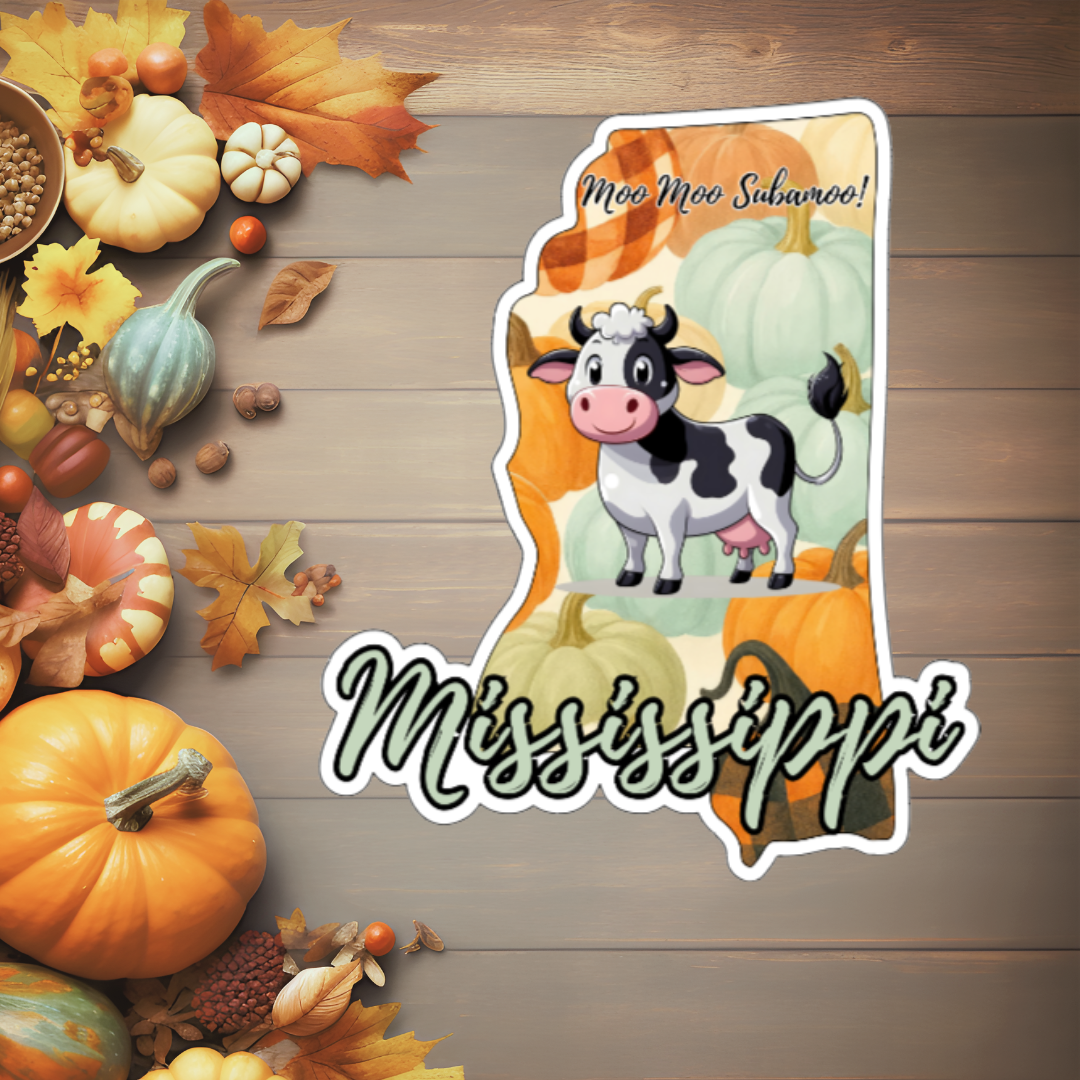 State Moo Stickers (Individual- Qty 1)