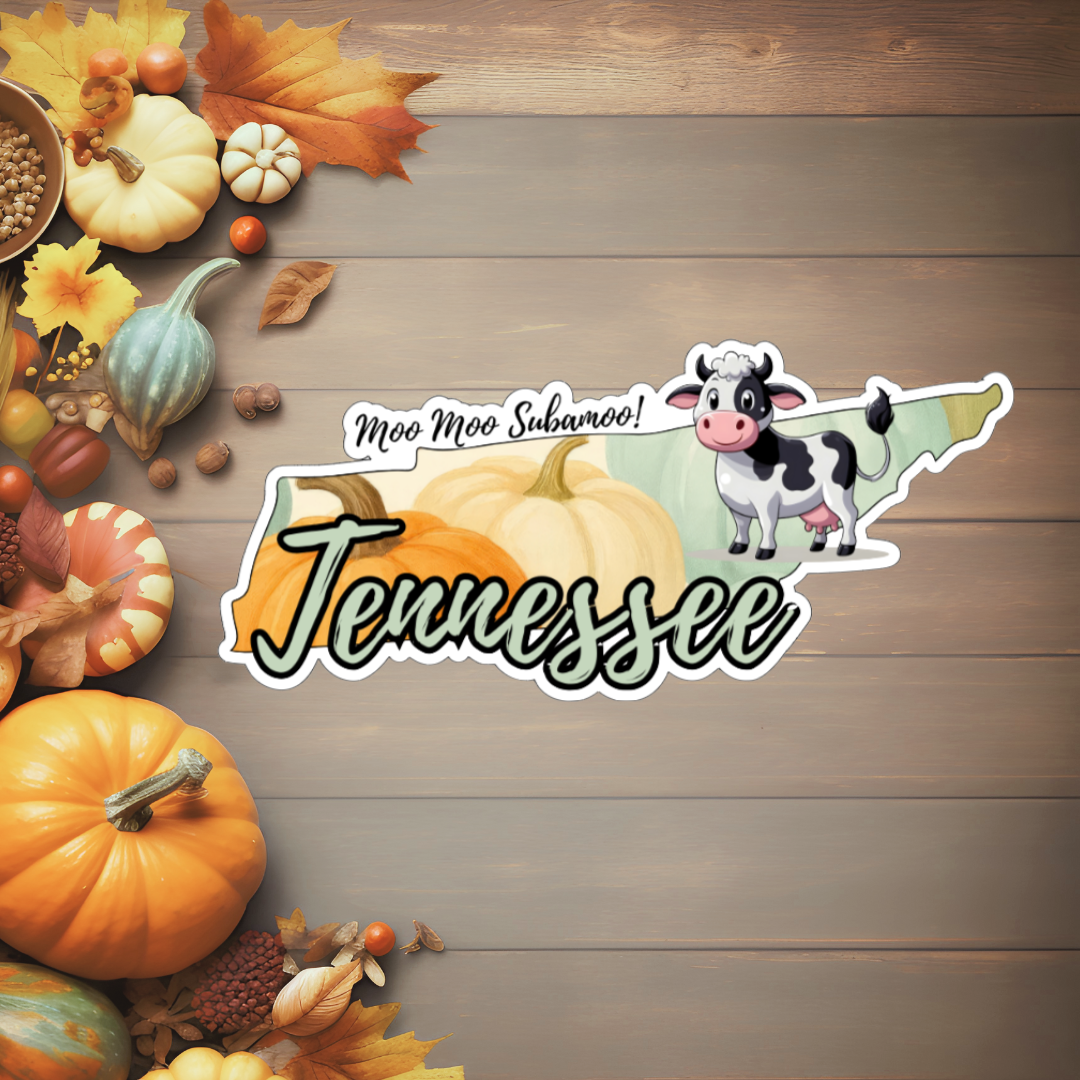 State Moo Stickers (Multi- Qty 40)