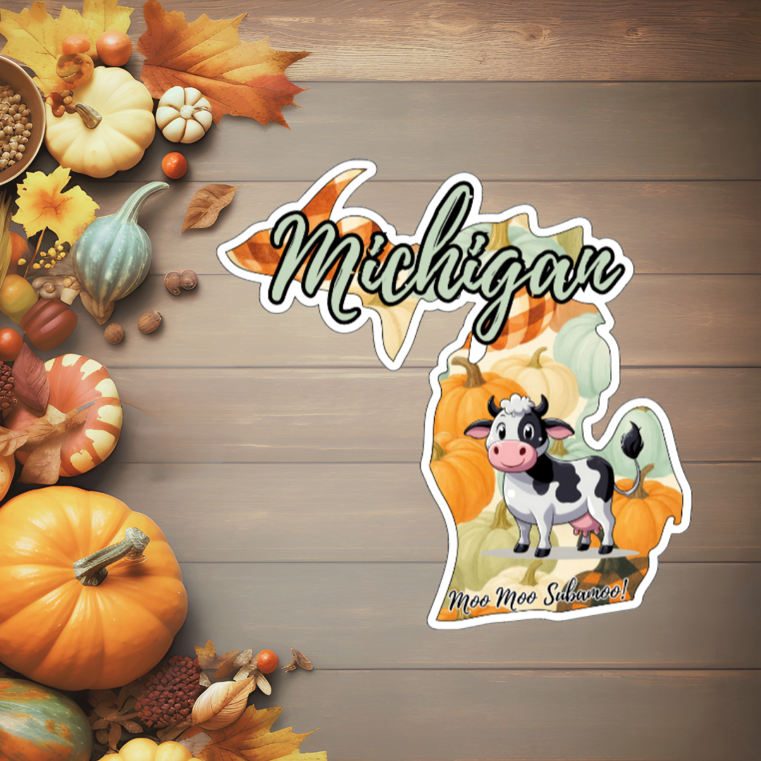 State Moo Stickers (Individual- Qty 1)