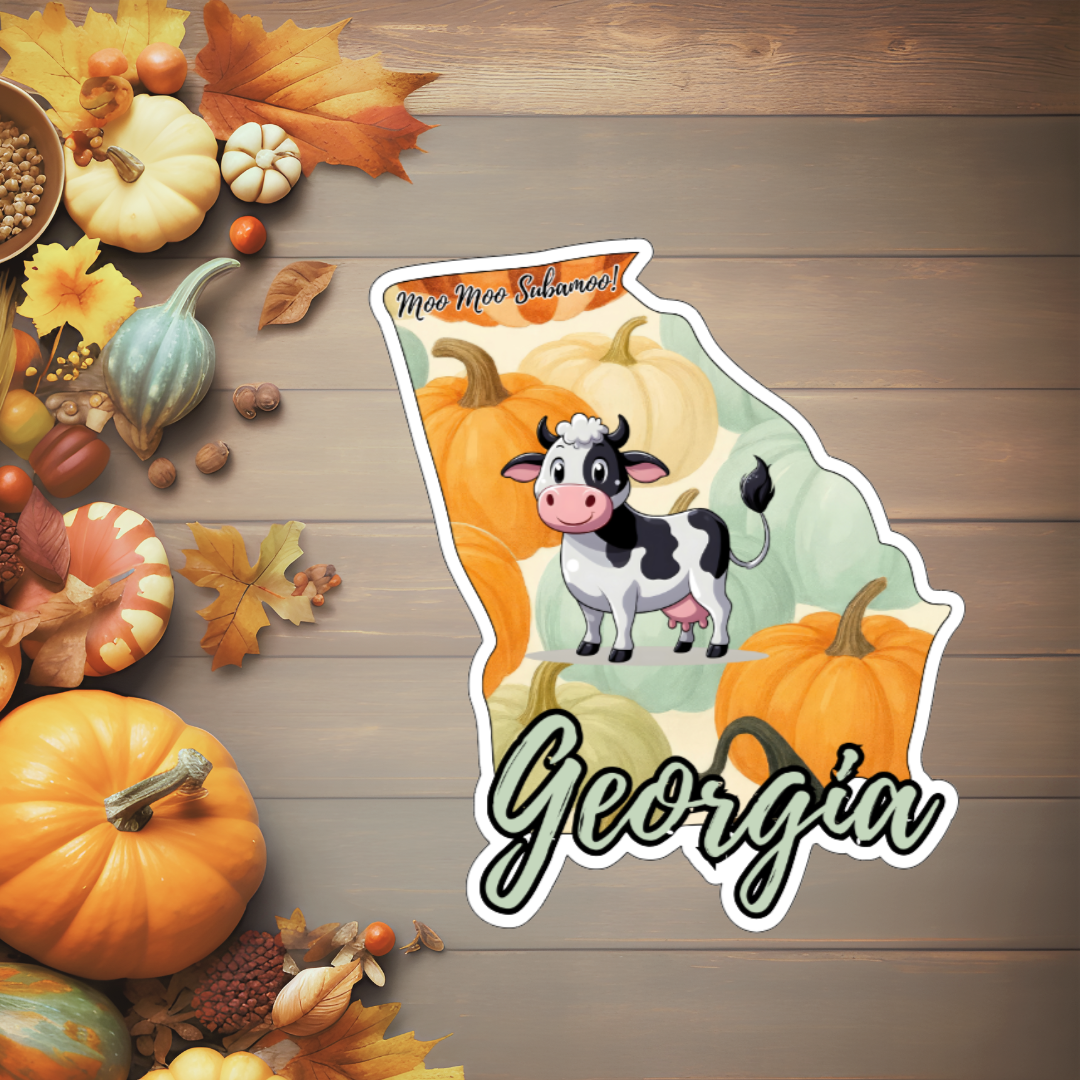 State Moo Stickers (Individual- Qty 1)