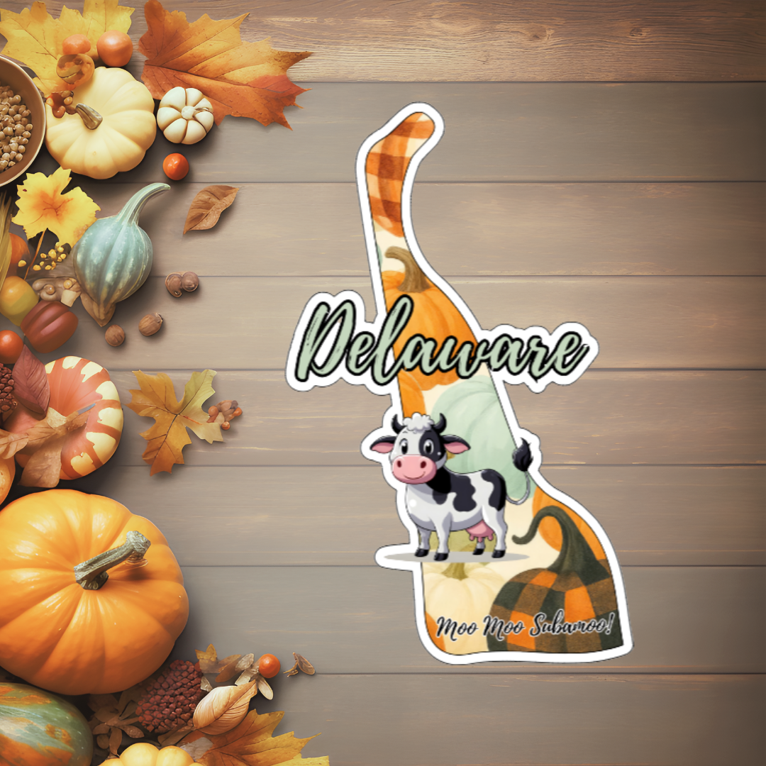 State Moo Stickers (Multi- Qty 40)