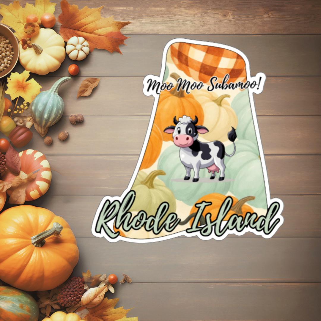 State Moo Stickers (Multi- Qty 40)