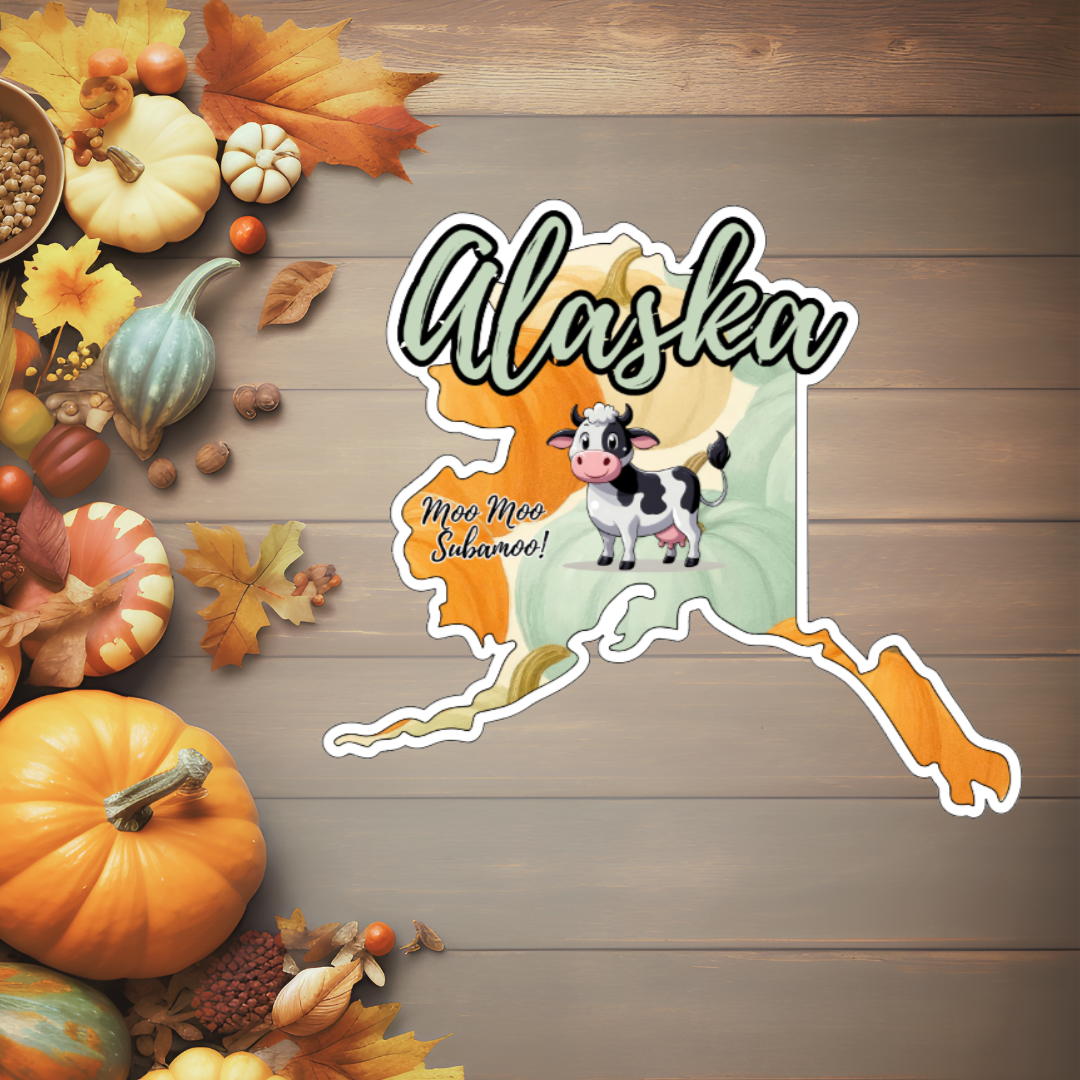 State Moo Stickers (Multi- Qty 40)