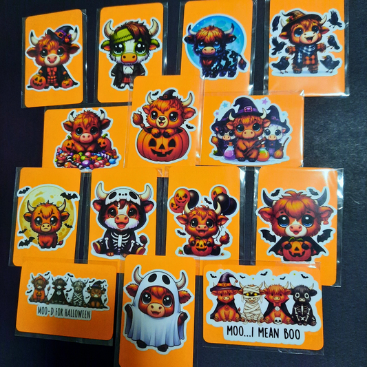 Halloween Sticker Packs